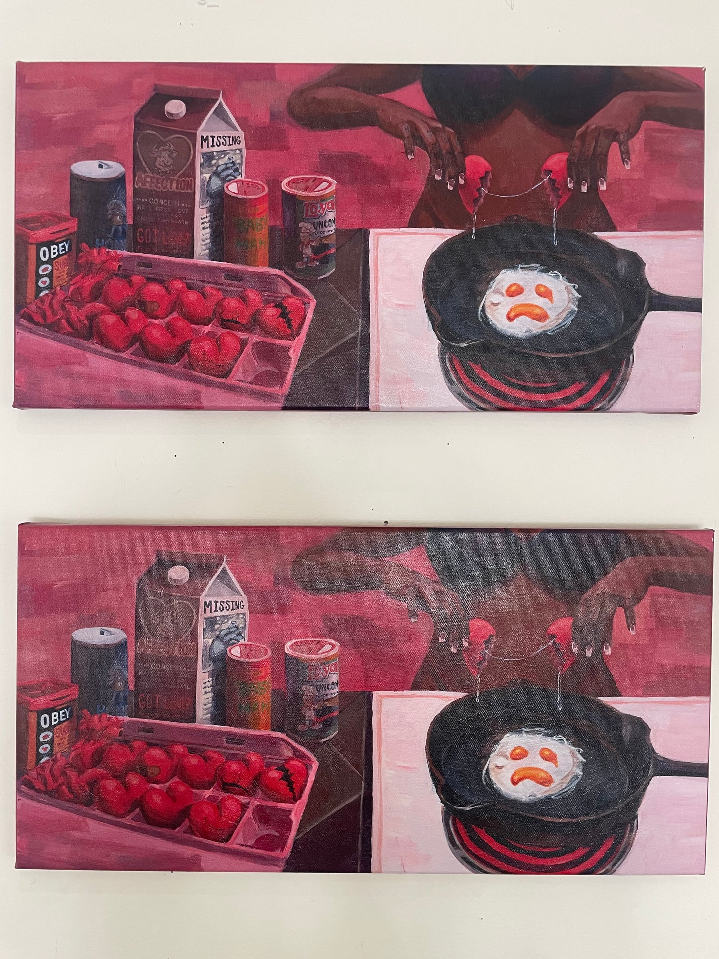 Perfect Omelette Giclee on canvas