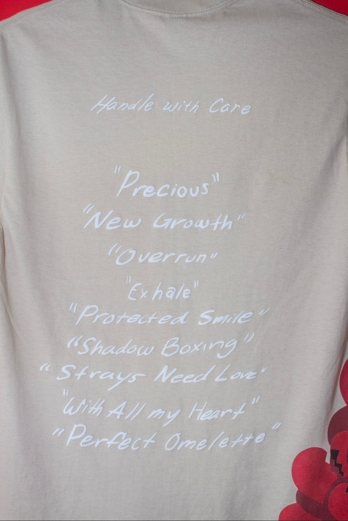 Handle with Care "Tracklist" Tee